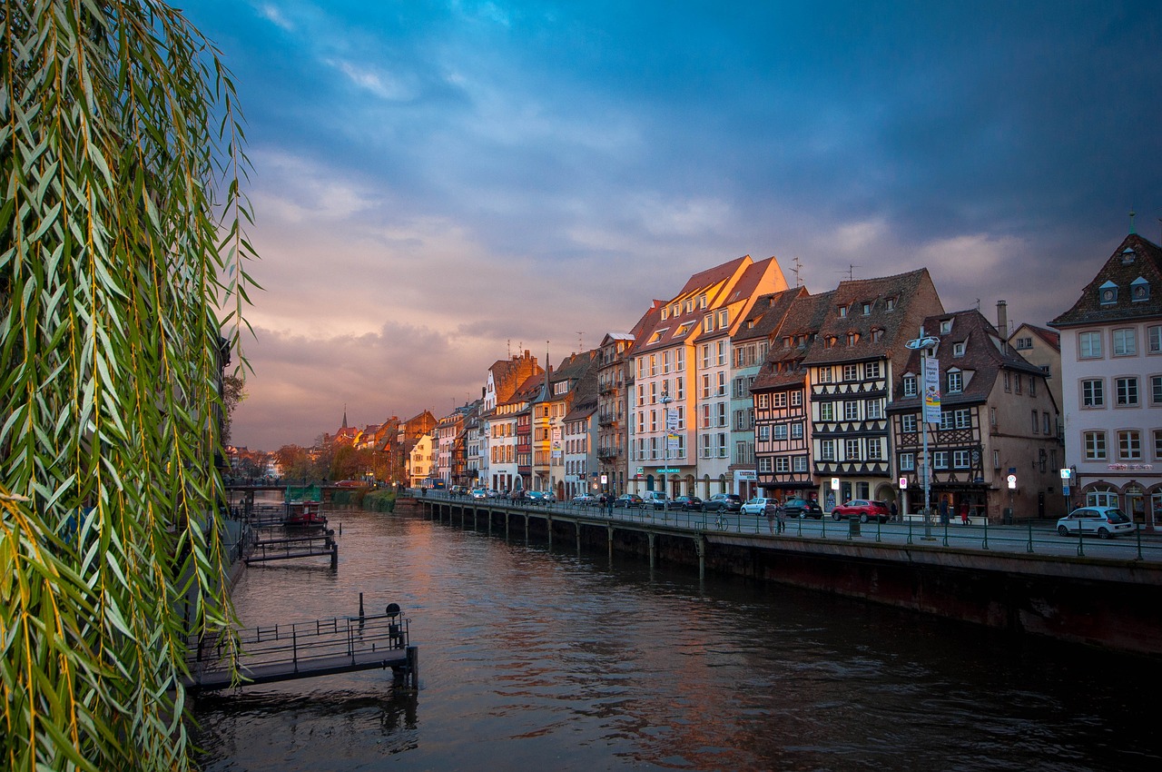 strasburgo alsazia citta canale