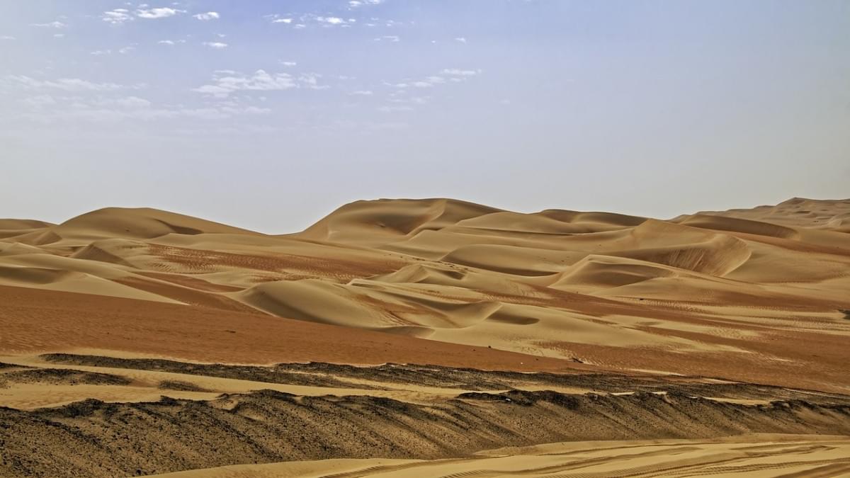 u a e abu dhabi deserto paesaggio