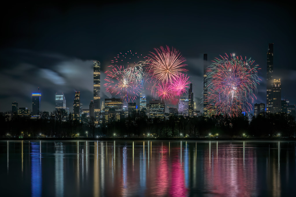 central park notte ombra