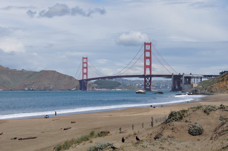 view of the golden gate bridge