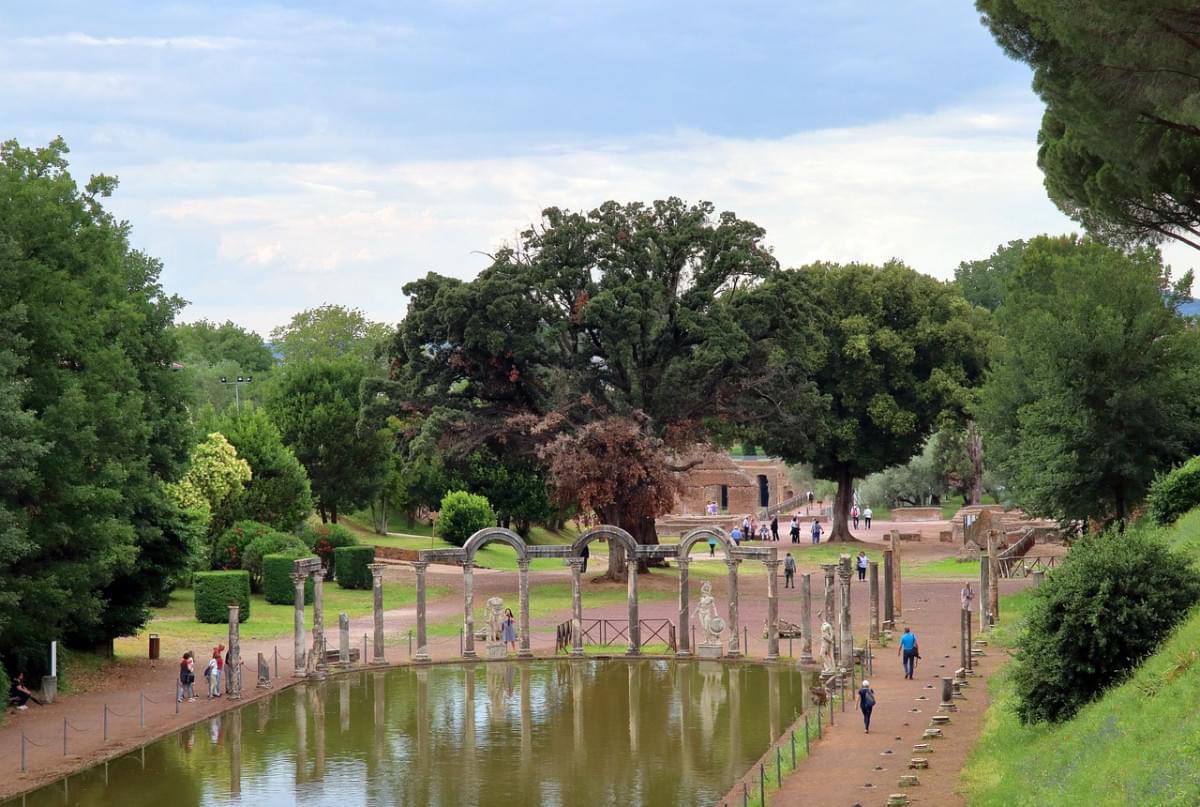 villa adriana tivoli italia lazio