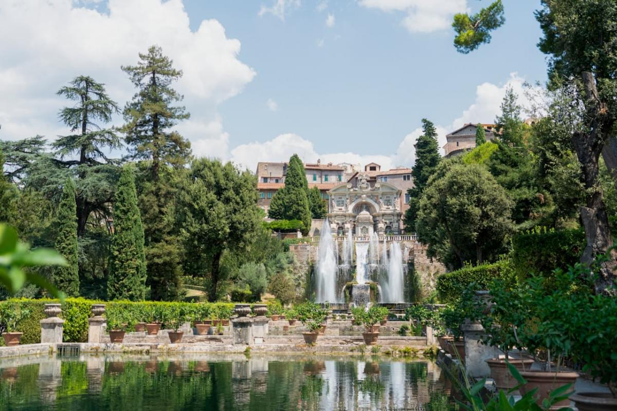 villa deste in tivoli italy