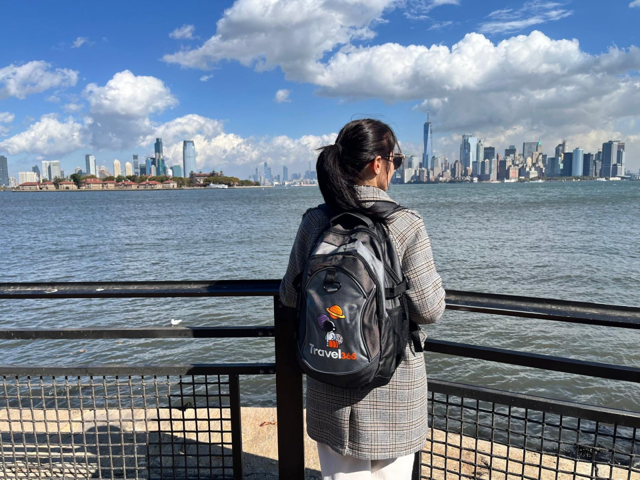 vista da liberty island