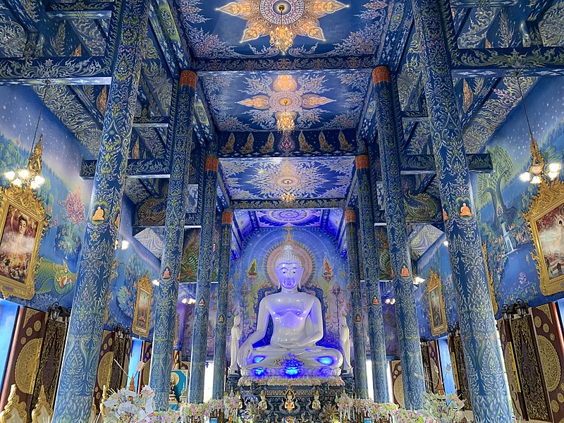 wat rong suea ten blue temple chiang rai วัดร่องเสือเต้น october 2021 img 07