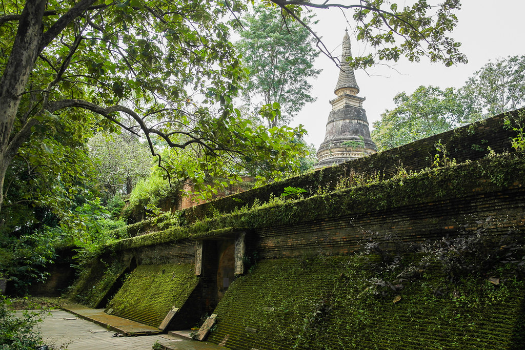 wat umong chiang mai thailand