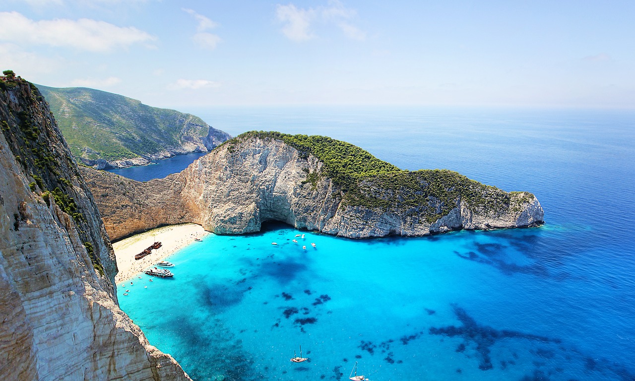 zante grecia spiaggia del naufragio